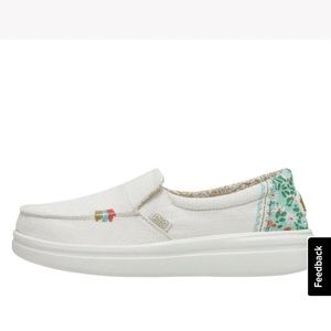 Hey Dude Misty Rise Azure White. Brand new with tags